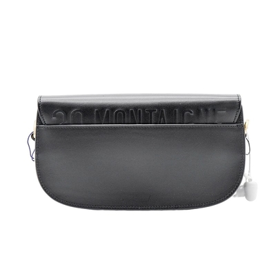 Saco preto Dior Bobby East West Bag Hobo do estilingue da sela da pele de bezerro