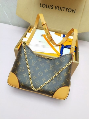 Saco de Monogram Bag LV Boulogne do desenhista M45832 uma altura de 6,3 polegadas