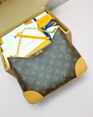 Saco de Monogram Bag LV Boulogne do desenhista M45832 uma altura de 6,3 polegadas