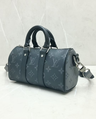 Saco Louis Vuitton Monogram Canvas Keepall M45947 de Keepall XS do reverso do eclipse