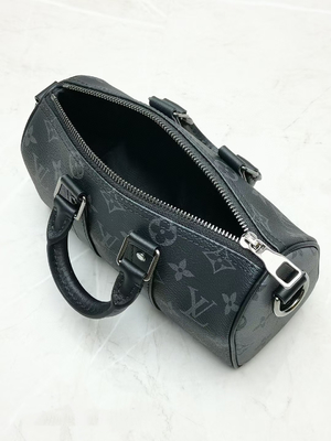 Saco Louis Vuitton Monogram Canvas Keepall M45947 de Keepall XS do reverso do eclipse