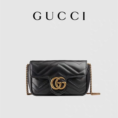 Mala a tiracolo Marmont Matelassé Mini Bag Flap do GG Marmont