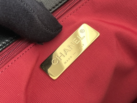 Estilo ocasional do escritório de partido de Chanel Classic Lambskin Bag Plain da pele de carneiro