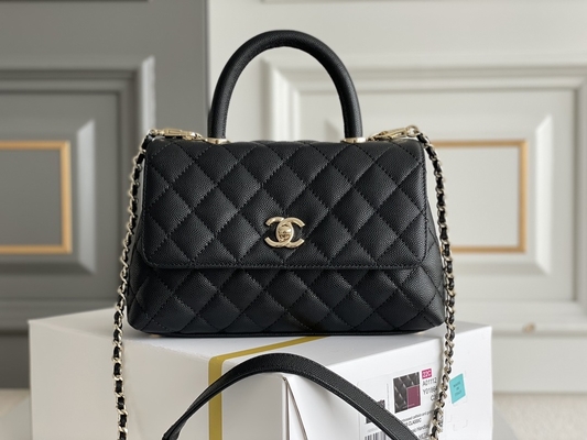 Pele de carneiro Chanel Trapezoid Bag de Hemming Stitching Branded Ladies Handbag do ***