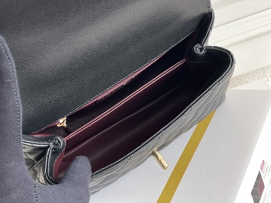 Pele de carneiro Chanel Trapezoid Bag de Hemming Stitching Branded Ladies Handbag do ***