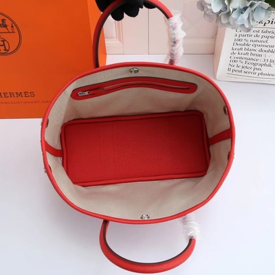 O selo Preloved de Bougainvillier marcou o saco Hermes Negonda Garden Party 30