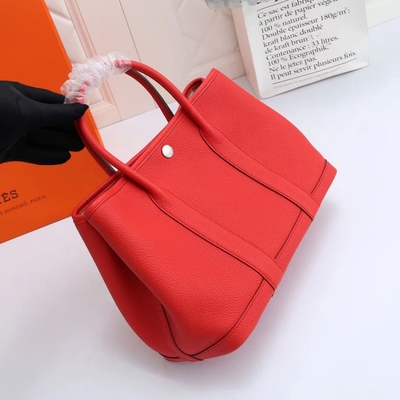 O selo Preloved de Bougainvillier marcou o saco Hermes Negonda Garden Party 30