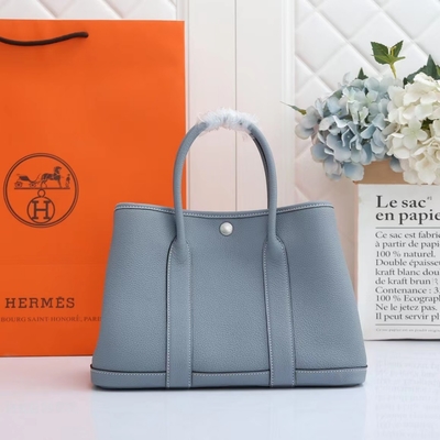 O selo Preloved de Bougainvillier marcou o saco Hermes Negonda Garden Party 30