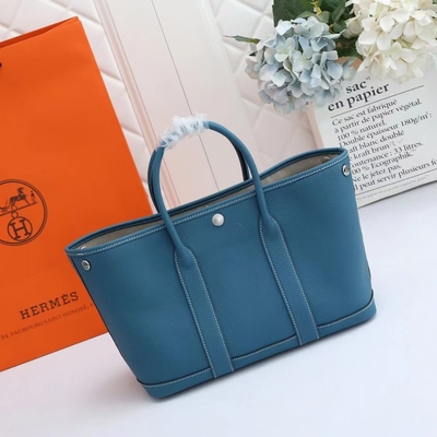 O selo Preloved de Bougainvillier marcou o saco Hermes Negonda Garden Party 30