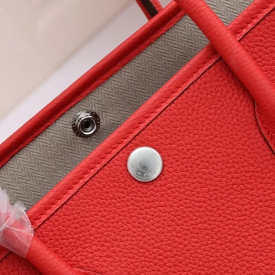 O selo Preloved de Bougainvillier marcou o saco Hermes Negonda Garden Party 30