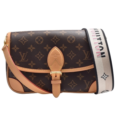 Lona do monograma do saco de Mini Sling Bag Branded Classic Diane LV do jacquard