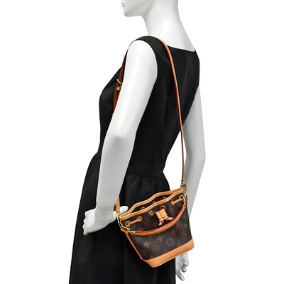 Cruz rápida NANO de Louis Vuitton M81266 da lona do monograma - saco para o transporte de cadáveres para mulheres