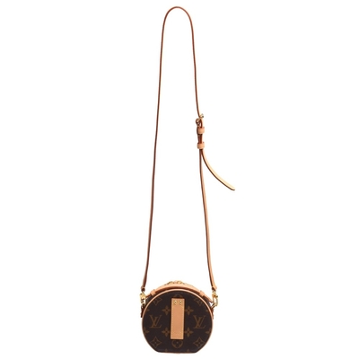 Saco macio Grained M44699 do LV Lockme da lona do monograma da pele de bezerro