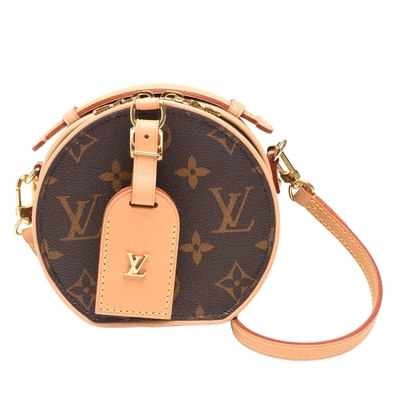 Saco macio Grained M44699 do LV Lockme da lona do monograma da pele de bezerro