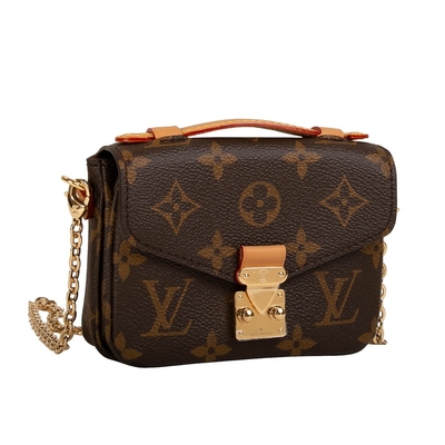 Cruz de Mini Designer Monogram Bag Micro Metis LV - saco para o transporte de cadáveres Brown