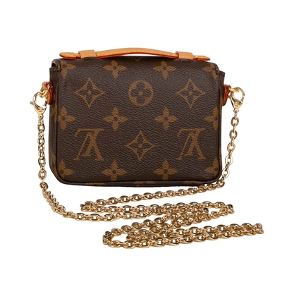 Cruz de Mini Designer Monogram Bag Micro Metis LV - saco para o transporte de cadáveres Brown
