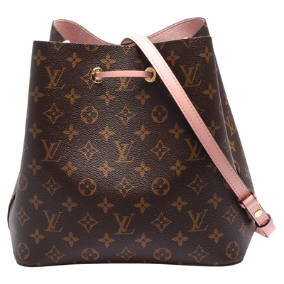 Saco de couro do monograma do preto de Louis Vuitton NéOnoé milímetro da guarnição