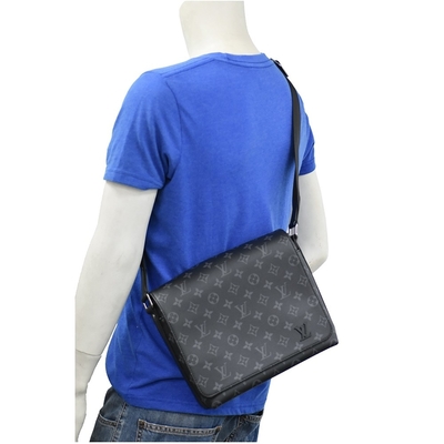 O OEM vergasta o mensageiro marcado Style de Louis Vuitton District PM dos homens da mala a tiracolo