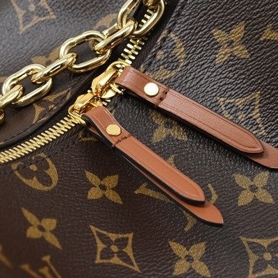 Lua de Monogram Bag Presbyopic do desenhista do LV a meia vergasta Tote Handbag de couro