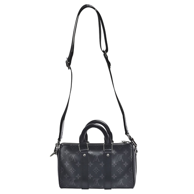 Cruz rápida nova de Keepall Bandouliere 25 da lona do eclipse do homem - saco para o transporte de cadáveres M46271