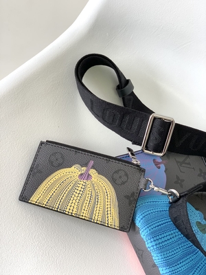 Cópia Gaston Wearable Wallet da abóbora da viagem do LV X YK Mini Designer Purses Louis Vuitton Pochette