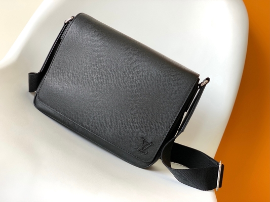 Mensageiro Bag Graphite Black do PM Damier do distrito de Louis Vuitton Branded Mens Bag
