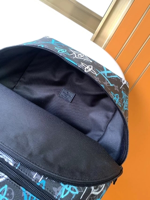 Verde multicolorido do saco dos grafittis de Brand Backpack LV do desenhista da descoberta