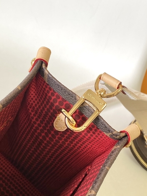 Monograma do LV X Yayoi Preloved Branded Bag Kusama OnTheGoMM multicolorido