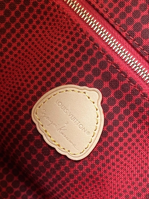 Monograma do LV X Yayoi Preloved Branded Bag Kusama OnTheGoMM multicolorido