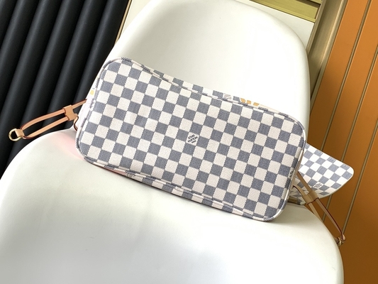 Tahiti limitou sacos marcados feitos sob encomenda Louis Vuitton Neverfull quadriculado milímetro
