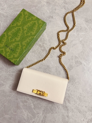 Claro - carteira de couro cor-de-rosa de Mini Designer Purses Gucci Python no WOC da corrente com bloqueio de G