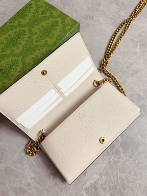 Claro - carteira de couro cor-de-rosa de Mini Designer Purses Gucci Python no WOC da corrente com bloqueio de G