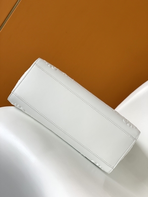 O monograma branco Preloved marcou o saco Louis Vuitton Sac Plat Tote