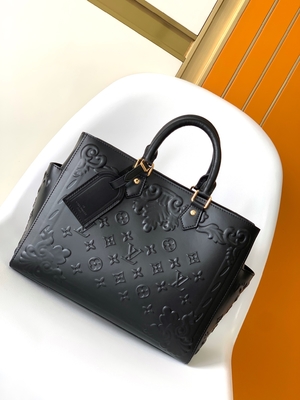 O monograma branco Preloved marcou o saco Louis Vuitton Sac Plat Tote