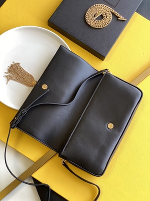 Cruz de YVES SAINT LAURENT da correia ajustável - OEM da embreagem do envelope da bolsa do corpo