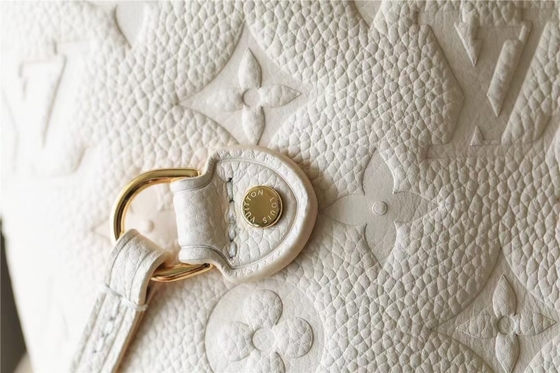 O partido marcou senhoras monograma Empreinte de Neverfull milímetro da bolsa com marchetaria da flor