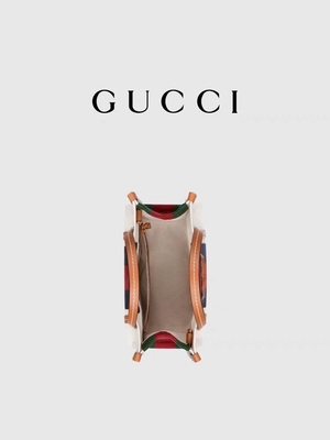 G de bloqueio de linho marcou o mensageiro Bag Gucci Blue e o saco vermelho da listra