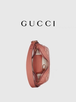 Do algodão pequeno da lona do GG do rosa de Branded Shoulder Bag Gucci Ophidia do desenhista forro de linho