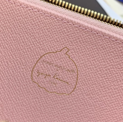 Couro unisex do LV Sarah Monogram Wallet Damier Collaboration da lona