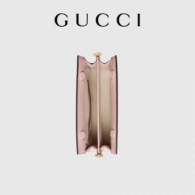 A mala a tiracolo pequena do saco feito sob encomenda de G Gucci Ophidia do dobro bordou