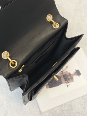 Estilo ocasional da rua do saco de 2023 SS Chanel Woc Zipper Clutch