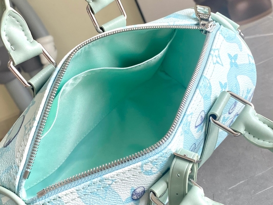 Saco azul do curso de Monogram Bag Keepall BandoulièRe 50 do desenhista do LV do negócio