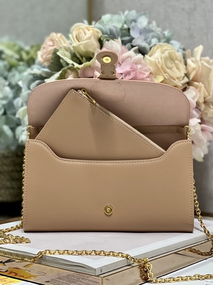 O chá do leite colore a mala a tiracolo da corrente de Mini Sling Bag Branded Gucci Soho