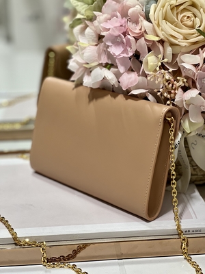 O chá do leite colore a mala a tiracolo da corrente de Mini Sling Bag Branded Gucci Soho