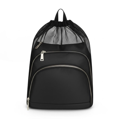 Bolsas de Embalagem para Mochila com Forro de Microfibra em Preto e Rosa para Embalagem Personalizável e Prática